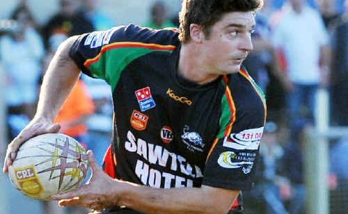 Sawtell captain-coach Rohan Loudon suffered two fractures to his jaw on Sunday. Sawtell captain-coach Rohan Loudon suffered two fractures to his jaw on Sunday.